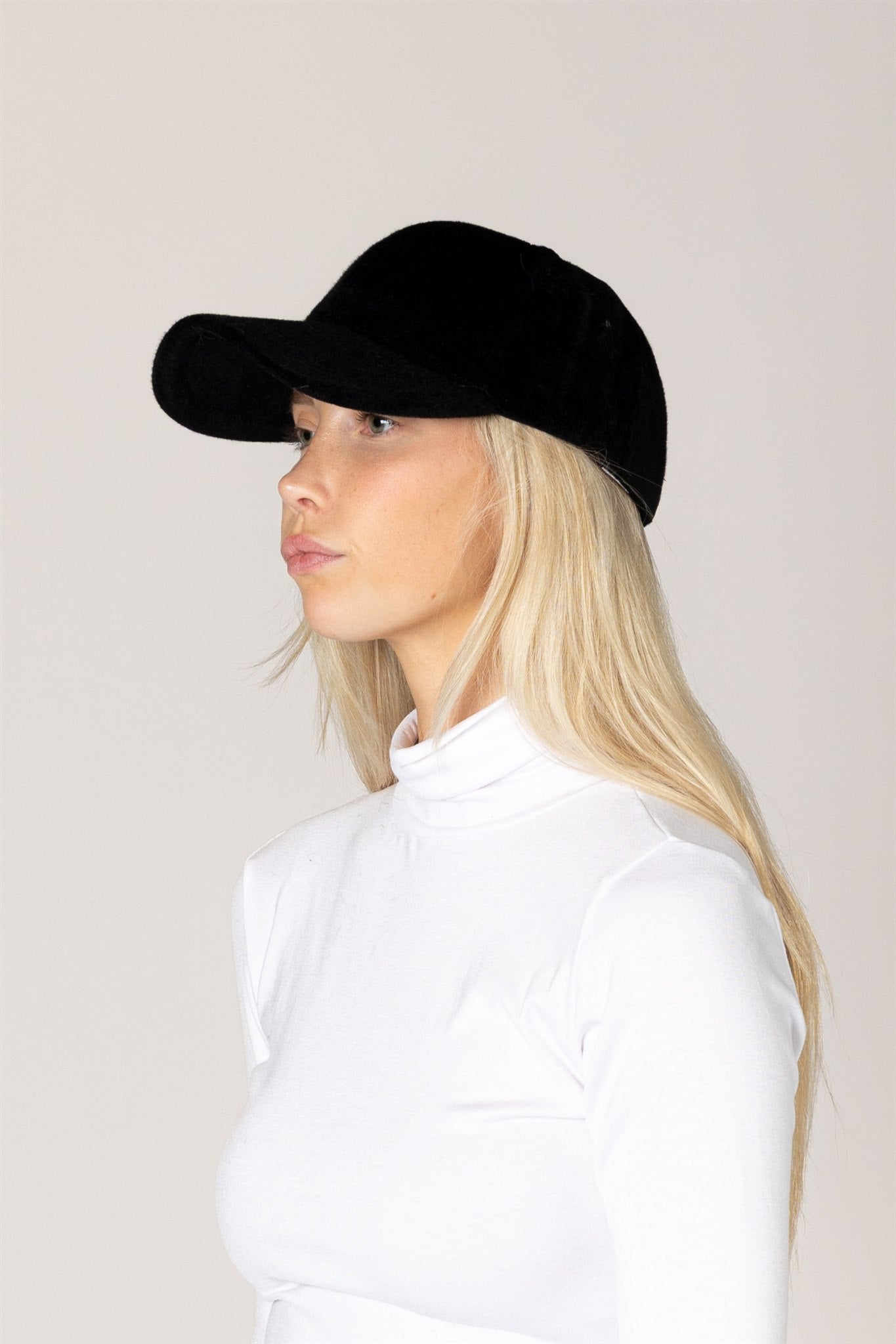 Suede Baseball Cap
