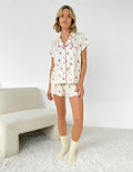 Cherry Toss Flora Pillowsoft Short Set