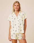 Lemon Tennis Flora Pillowsoft Short Set